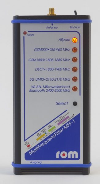 ROM Elektronik - Multi Frequency Filter MFF-1