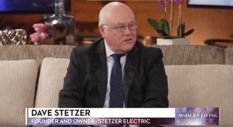 Television-interview Dave Stetzer - Improving well-being by eliminating dirty electricity
